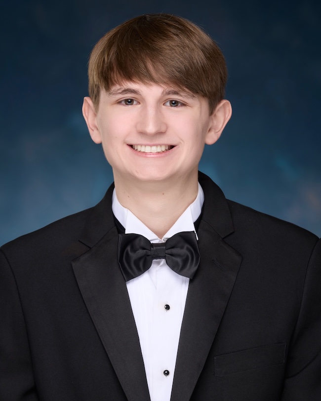 Camden's senior high school portrait.